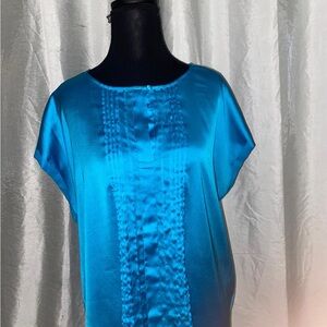 Worthington Vibrant Blue Blouse